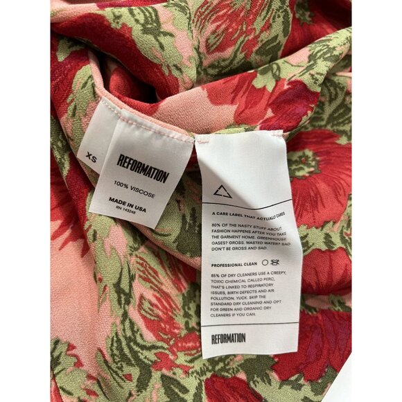 Reformation Bamboo Dress in Pink - Picture 5 of 5